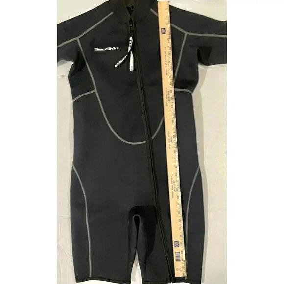 Sea Skin Wetsuit Unisex Black Neoprene Size Adult Medium New Without Tags - Picture 3 of 7